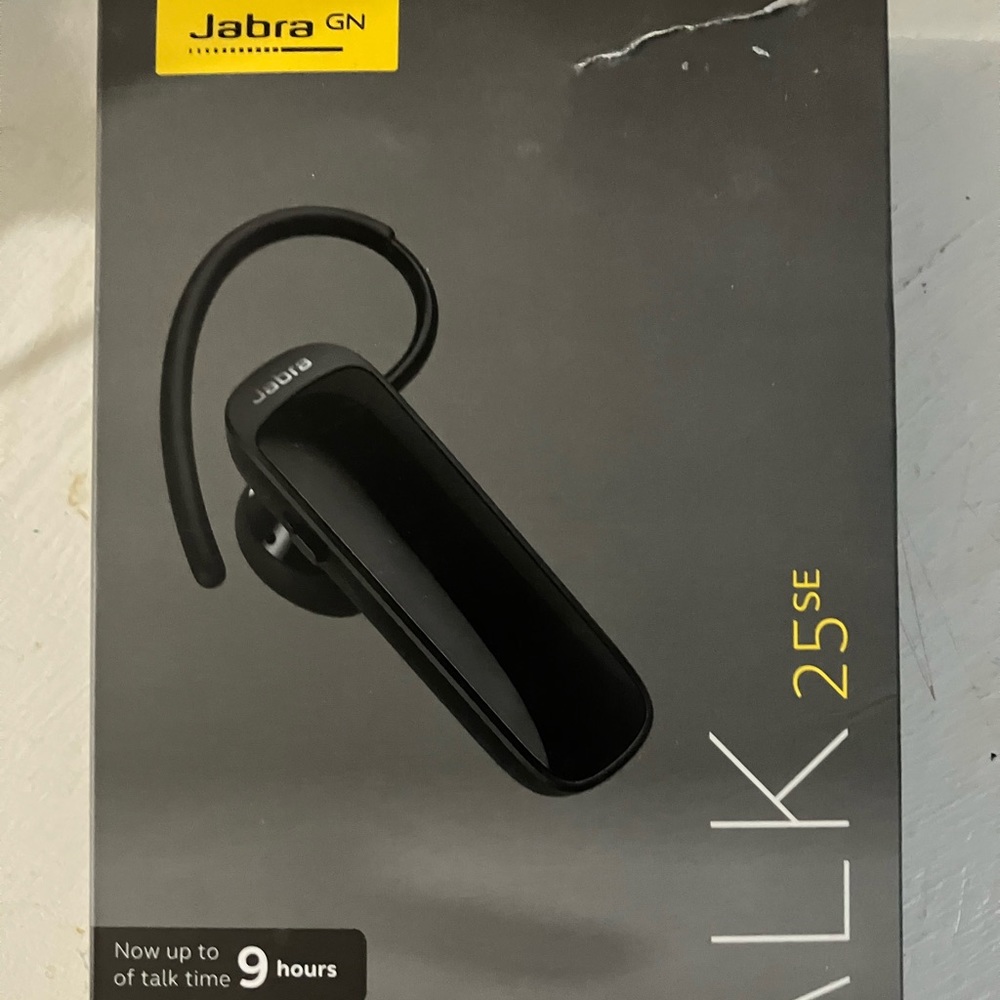 Jabra Talk 25 SE - Black Wireless Bluetooth Mono Headset Black NEW